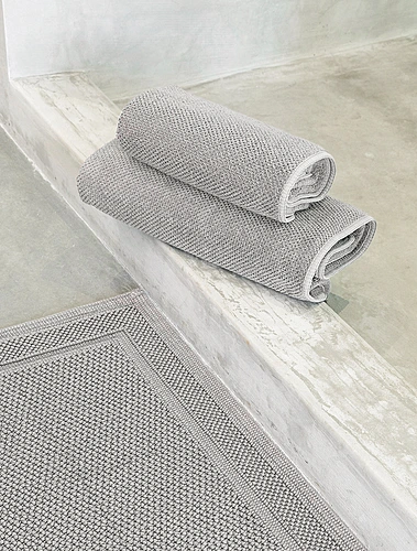 Полотенце Bee Waffle Silver, 30x50 см