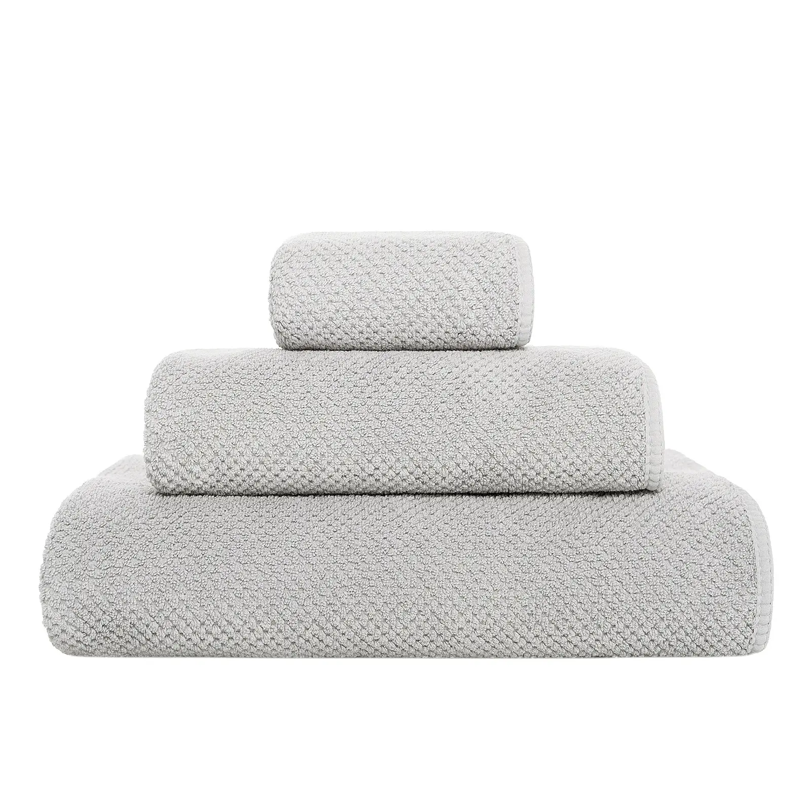 Полотенце Bee Waffle Silver, 70x140 см