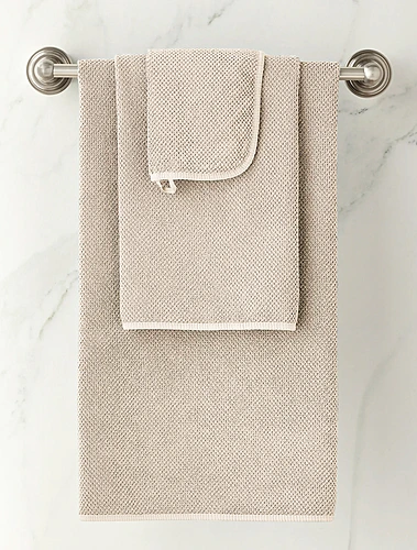 Полотенце Bee Waffle Fog, 70x140 см