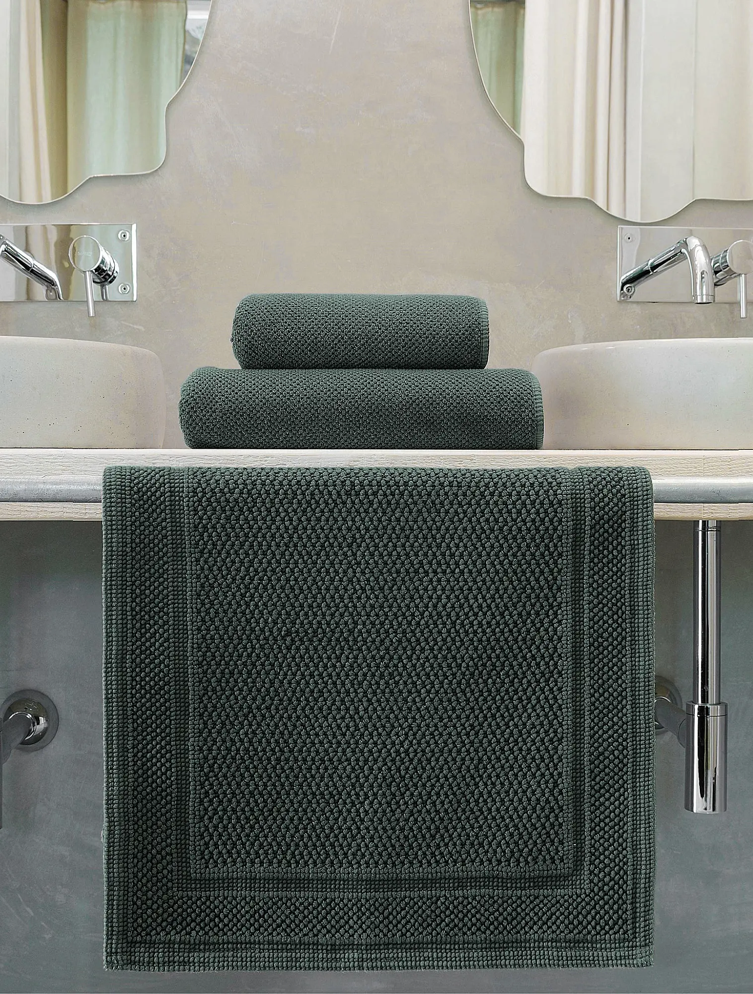 Полотенце Bee Waffle Moss, 30x50 см