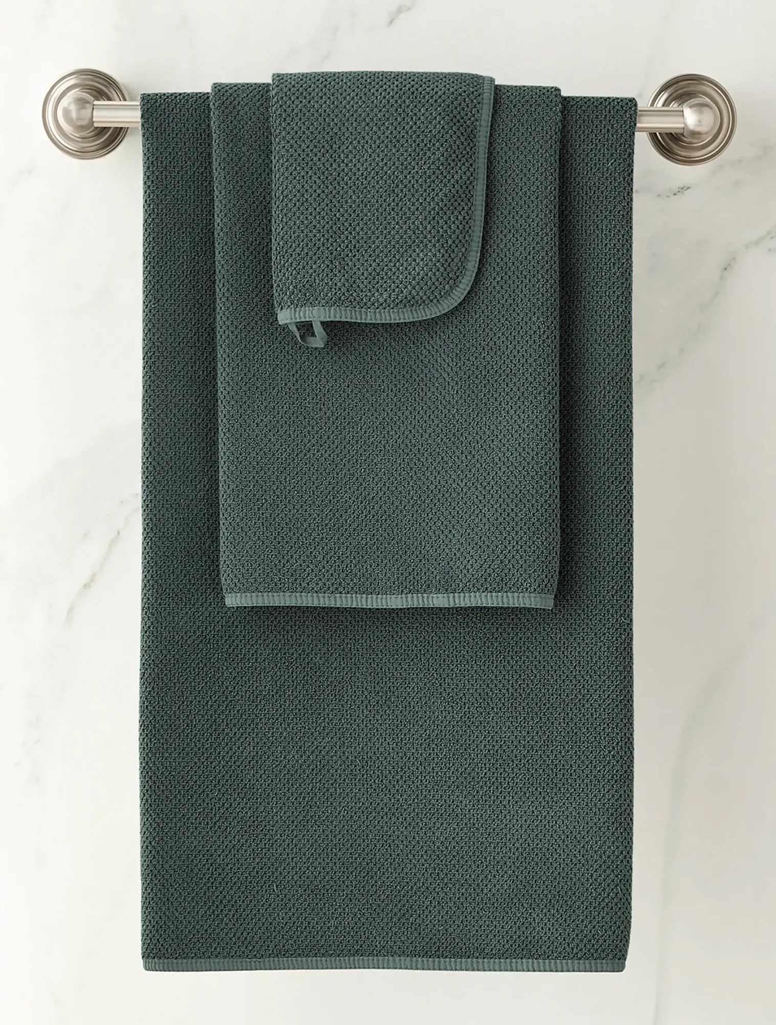 Полотенце Bee Waffle Moss, 70x140 см