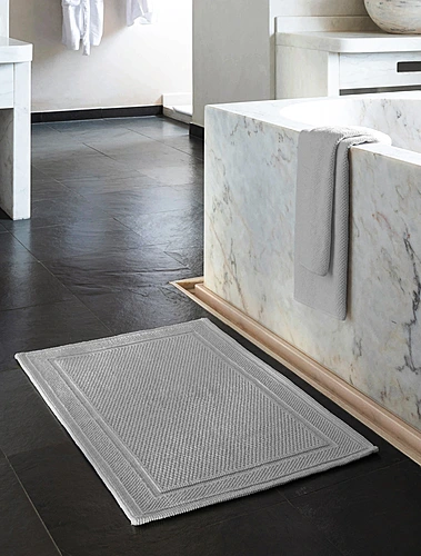 Коврик для ванной Bee Waffle Silver, 50x80 см