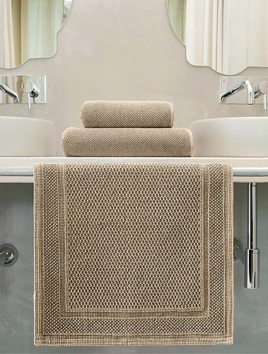 Коврик для ванной Bee Waffle Stone, 50x80 см