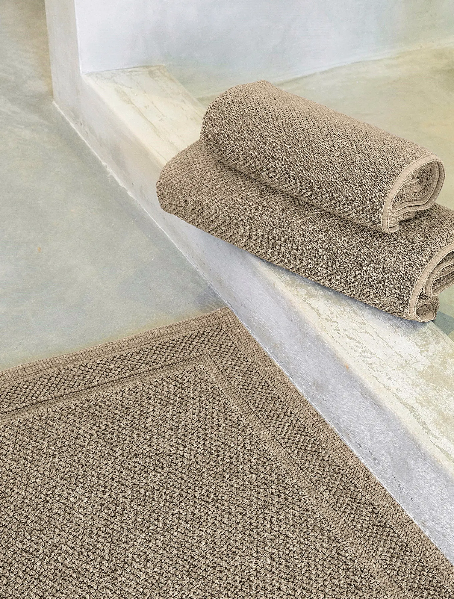 Коврик для ванной Bee Waffle Stone, 50x80 см