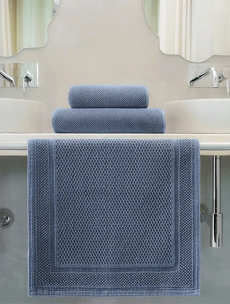 Коврик для ванной Bee Waffle Cobalt, 50x80 см от Graccioza