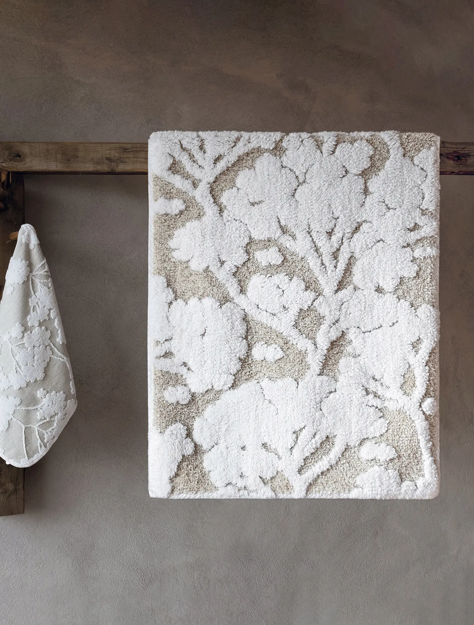 Коврик для ванной Eden White, 50х80 см