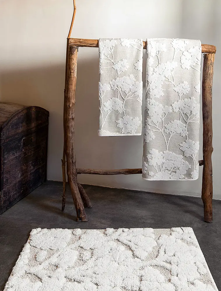 Коврик для ванной Eden White, 50х80 см от Graccioza