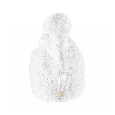 Полотенце-тюрбан для волос Egoist White, 23x75 см