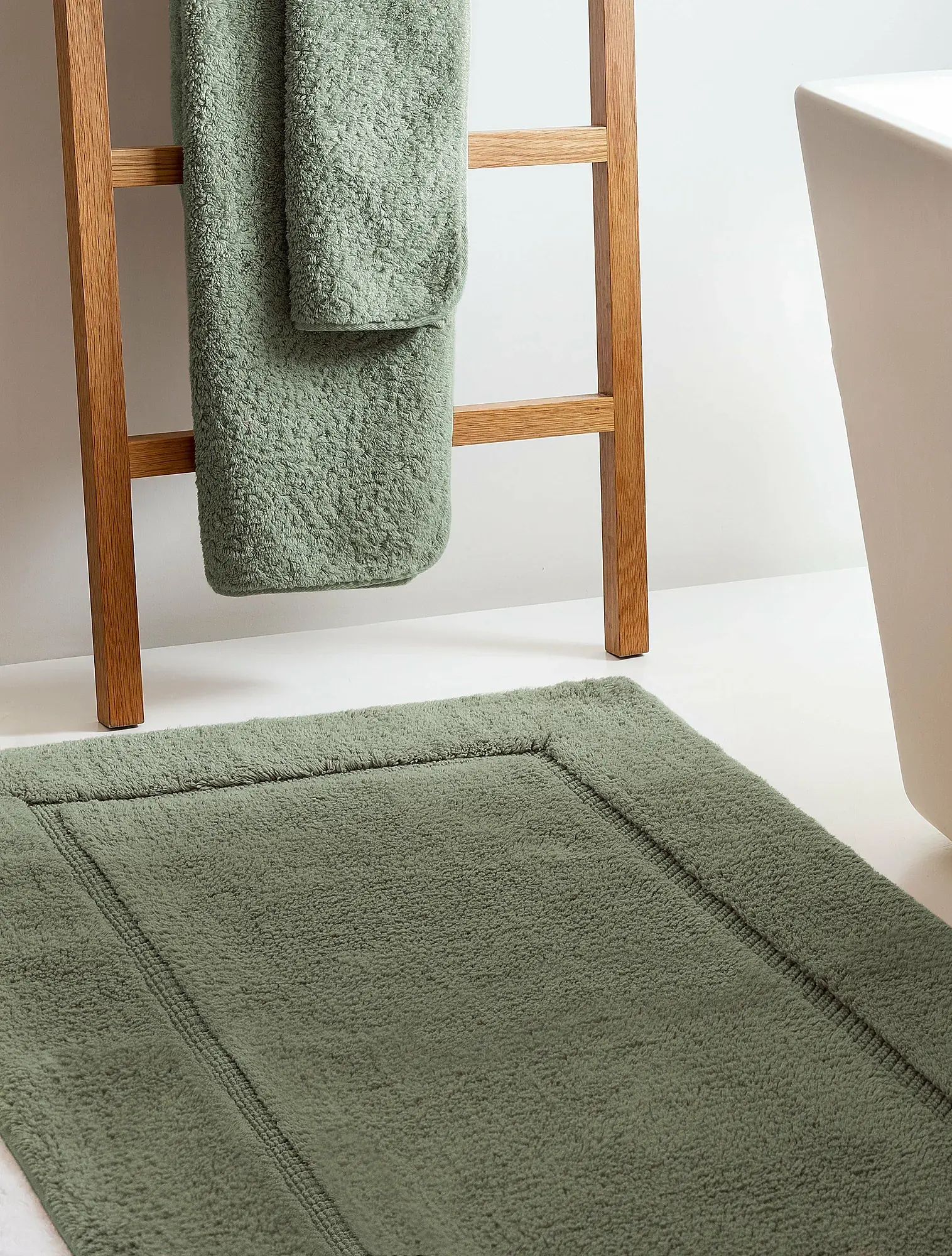 Коврик для ванной Egoist Frame Jade, 50x80 см