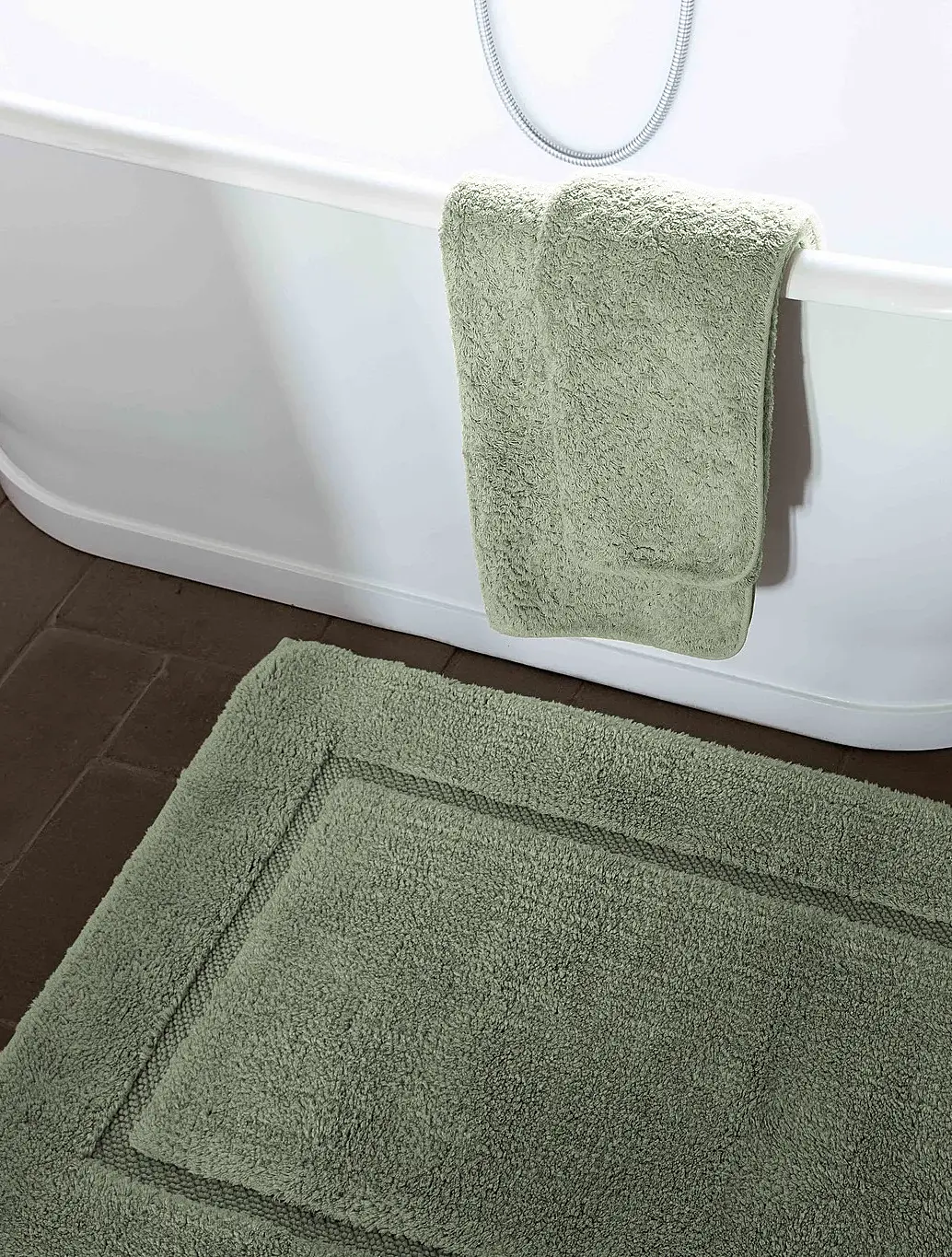 Коврик для ванной Egoist Frame Jade, 50x80 см