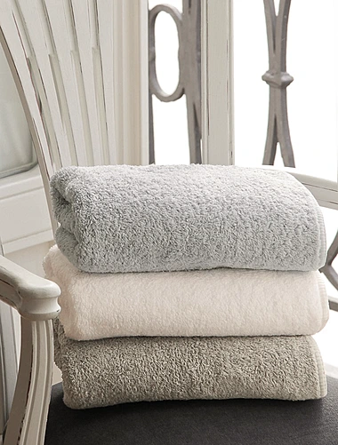 Полотенце Long Double Loop Silver, 70x140 см