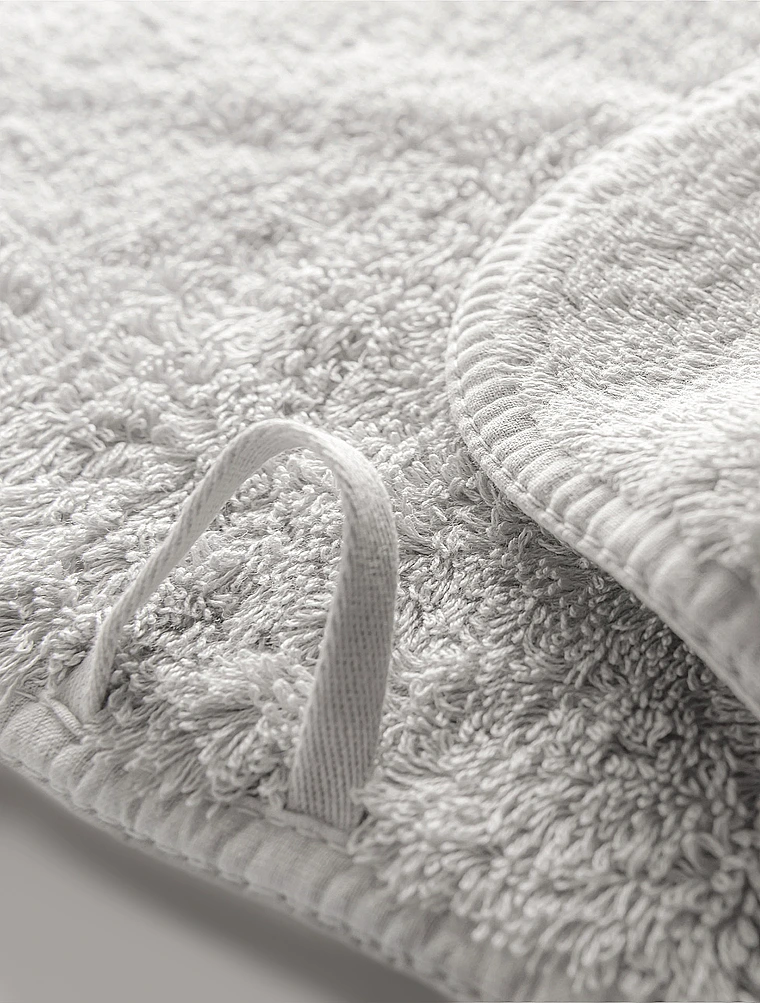 Полотенце Long Double Loop Silver, 70x140 см от Graccioza