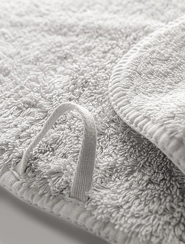 Полотенце Long Double Loop Silver, 70x140 см