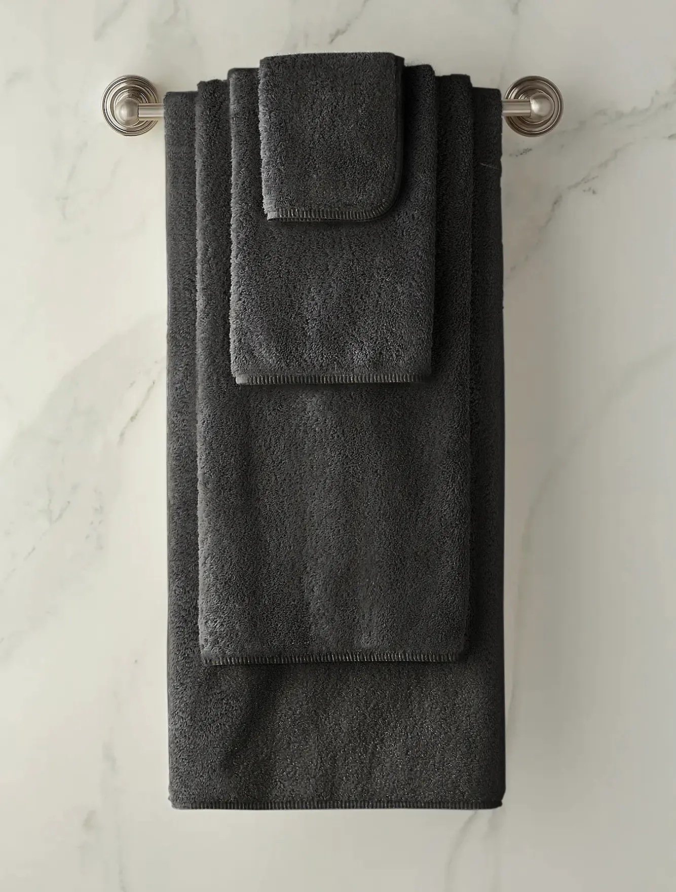 Полотенце Long Double Loop Storm, 70x140 см