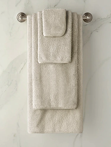 Полотенце Long Double Loop Fog, 50x100 см