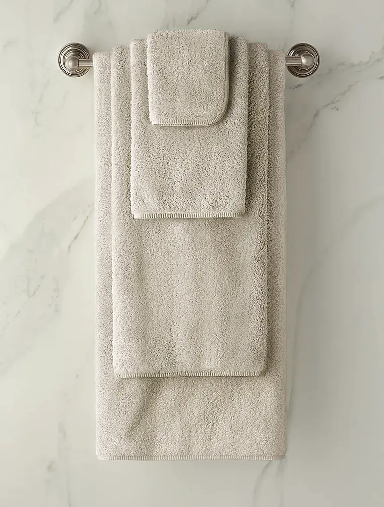 Полотенце Long Double Loop Fog, 70x140 см от Graccioza