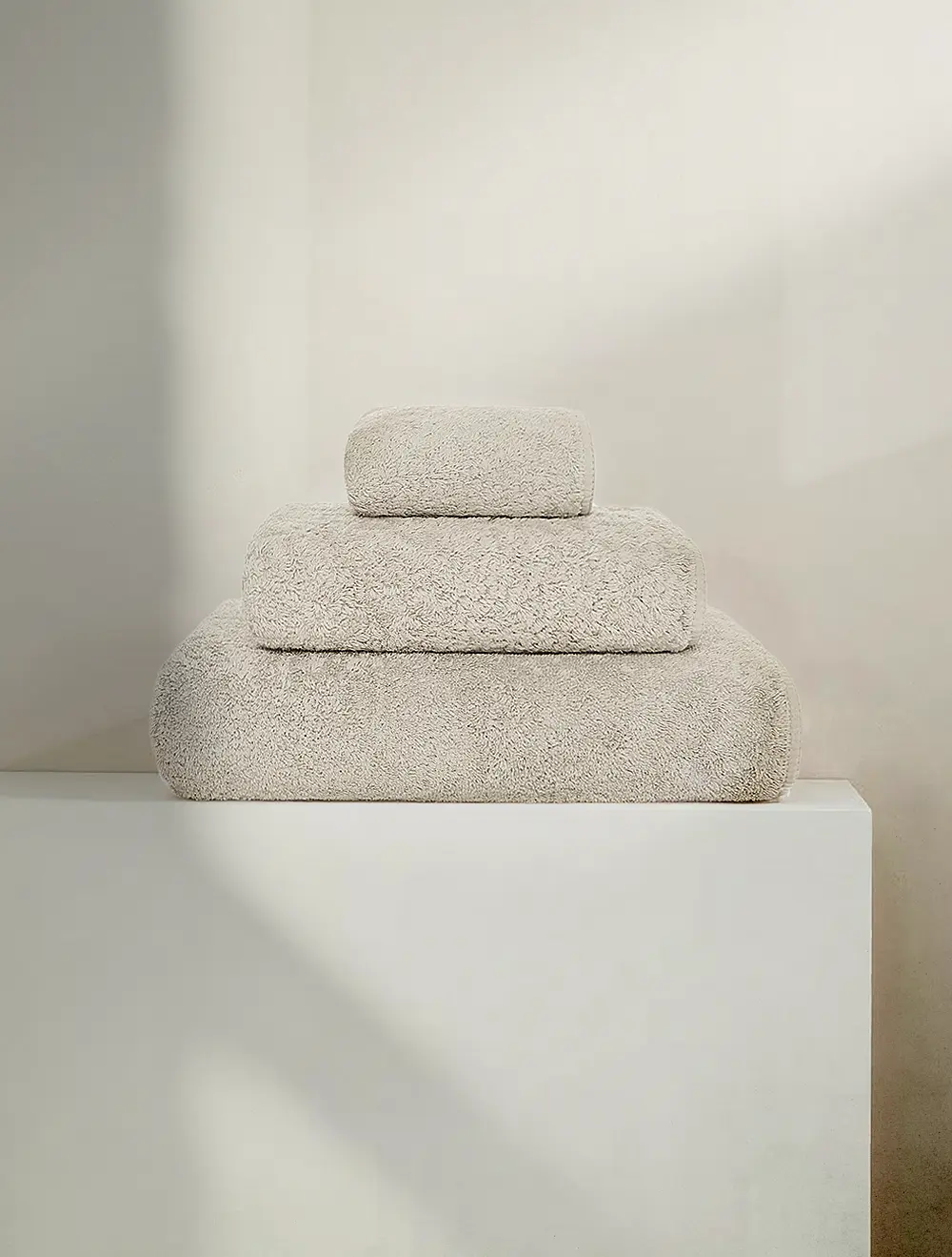 Полотенце Long Double Loop Fog, 70x140 см