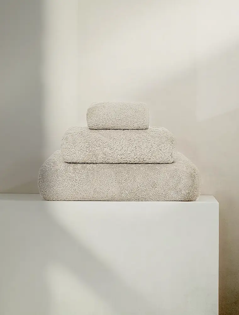 Полотенце Long Double Loop Fog, 70x140 см от Graccioza