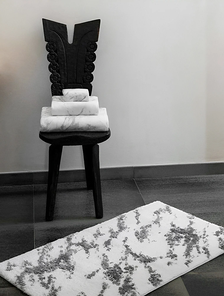 Полотенце Mabel Silver/White, 30x50 см от Graccioza