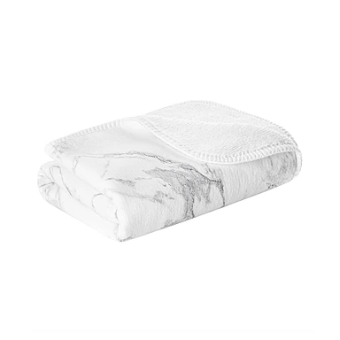 Полотенце Mabel Silver/White, 50x100 см
