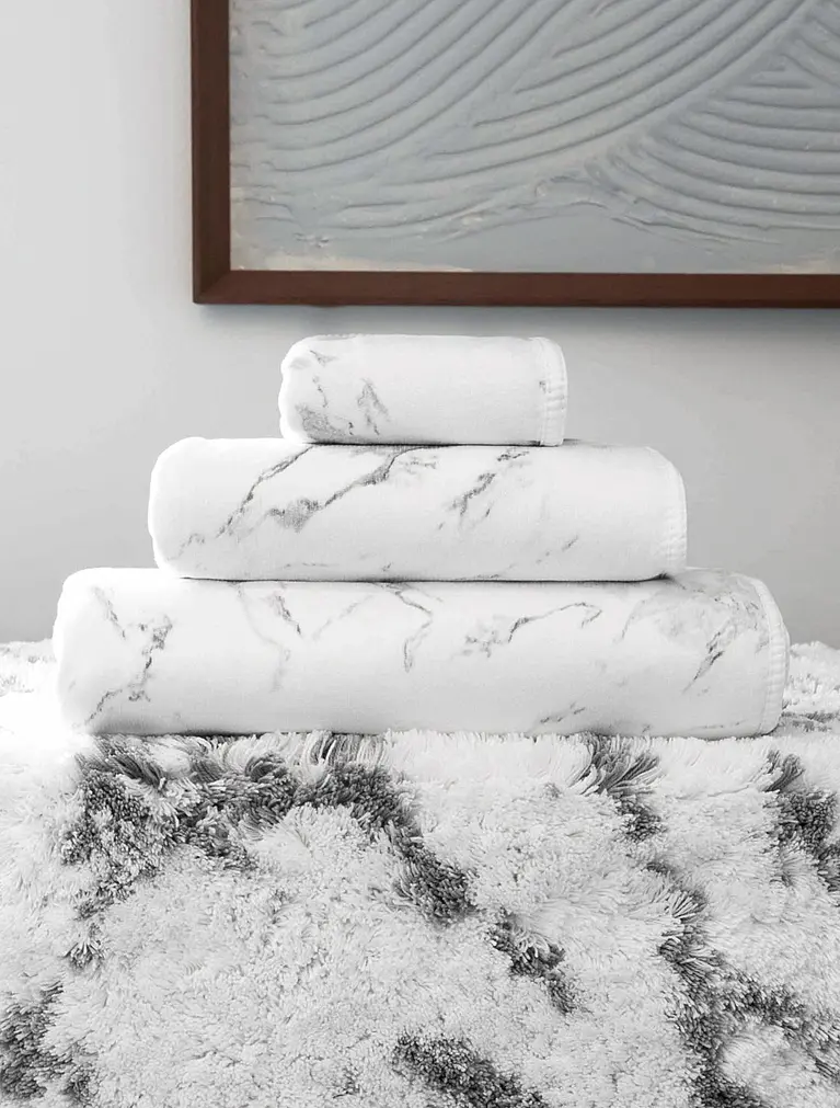 Полотенце Mabel Silver/White, 50x100 см от Graccioza