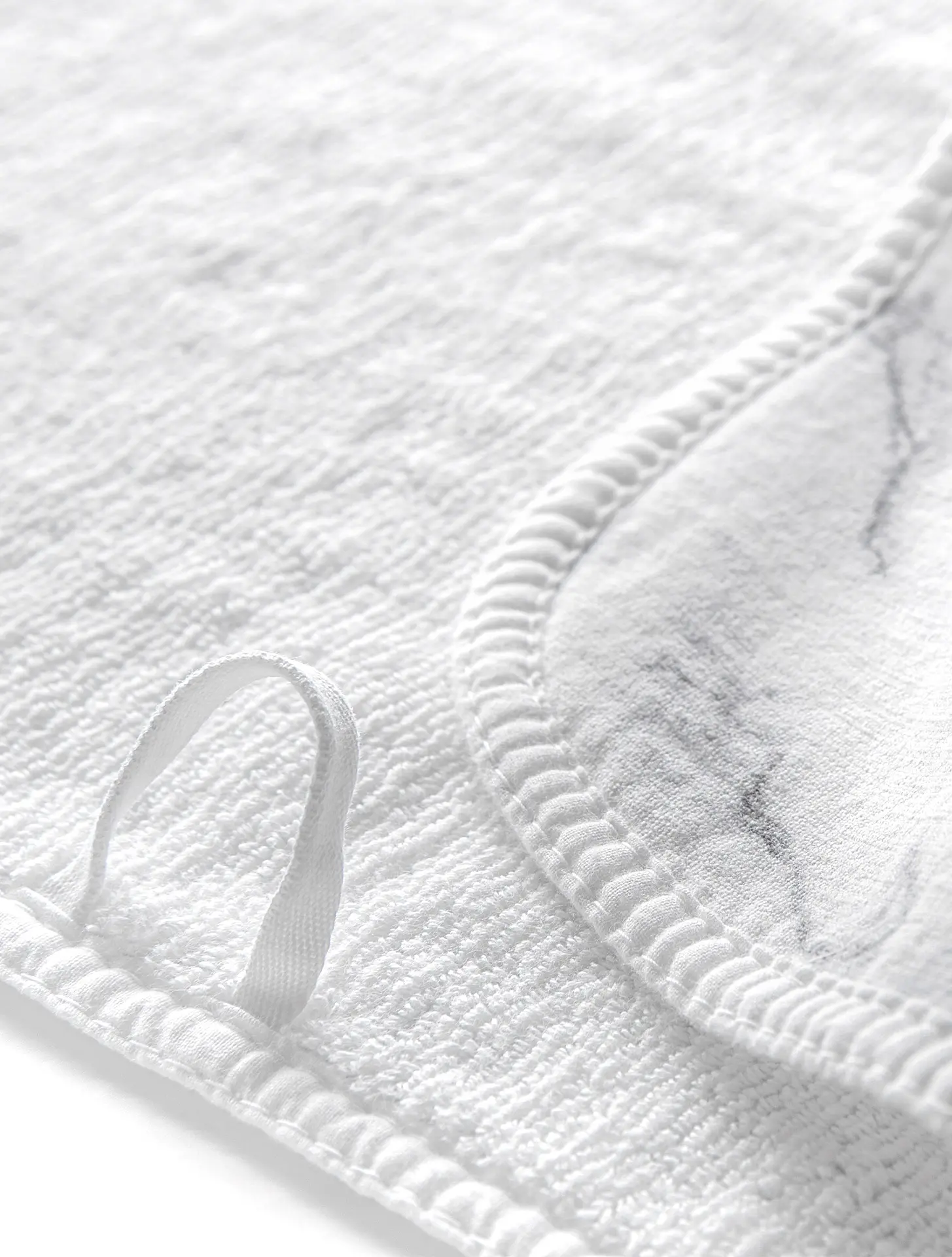 Полотенце Mabel Silver/White, 50x100 см