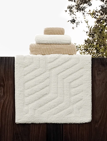 Коврик для ванной Villari Snow, 50x80 см
