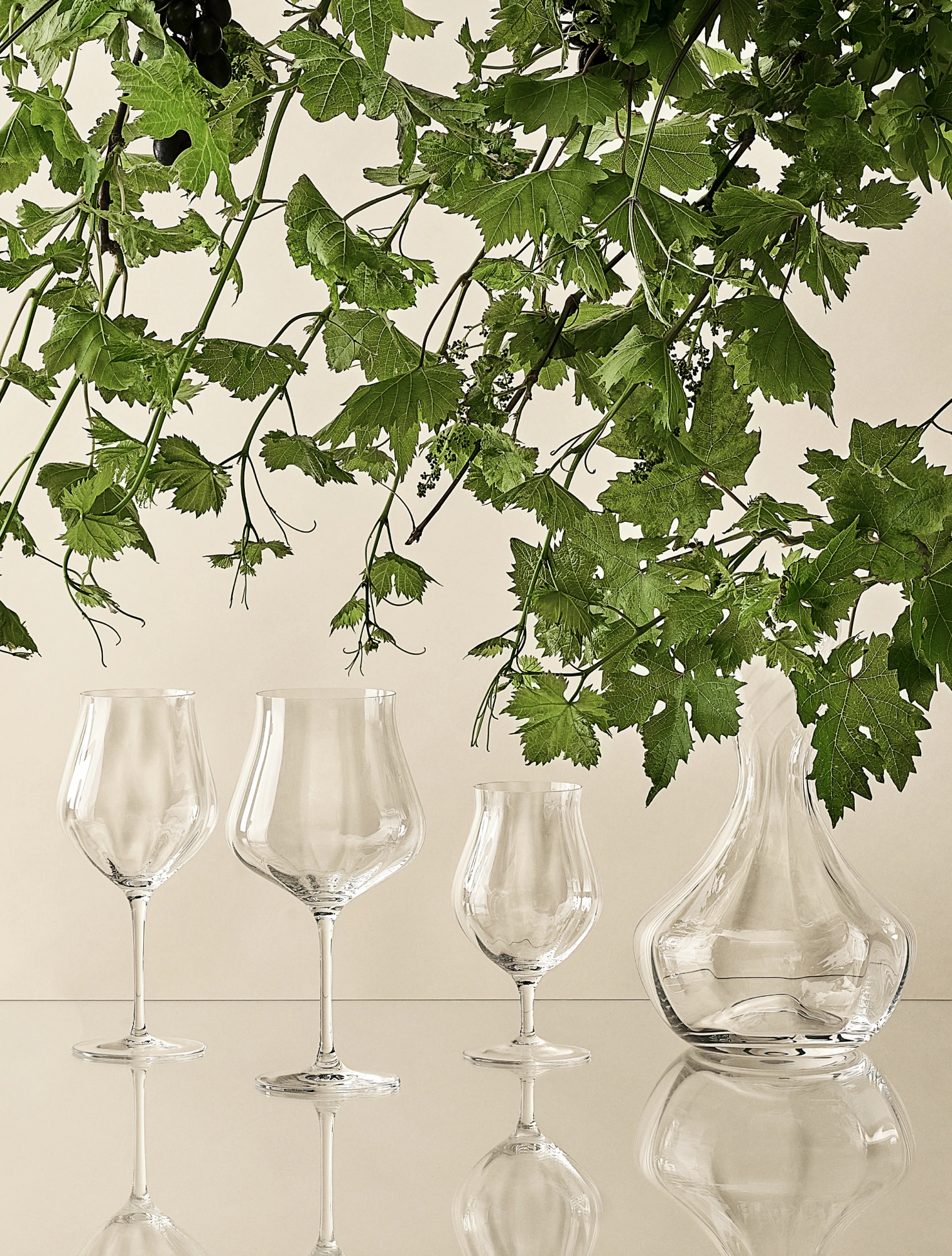 Набор из 6 бокалов для воды Glorious, 420 мл