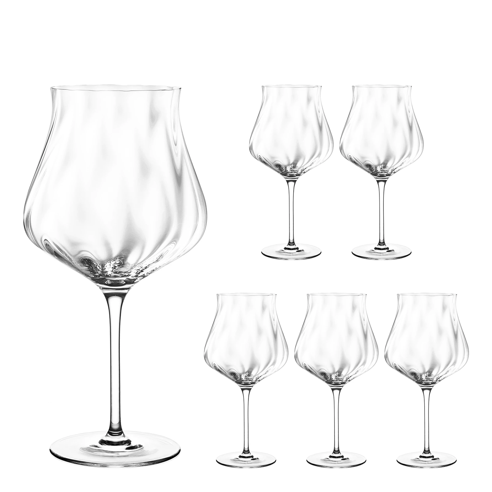 Набор из 6 бокалов для красного вина Glorious, 740 мл