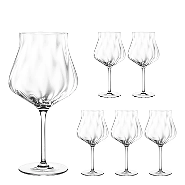 Набор из 6 бокалов для красного вина Glorious, 740 мл