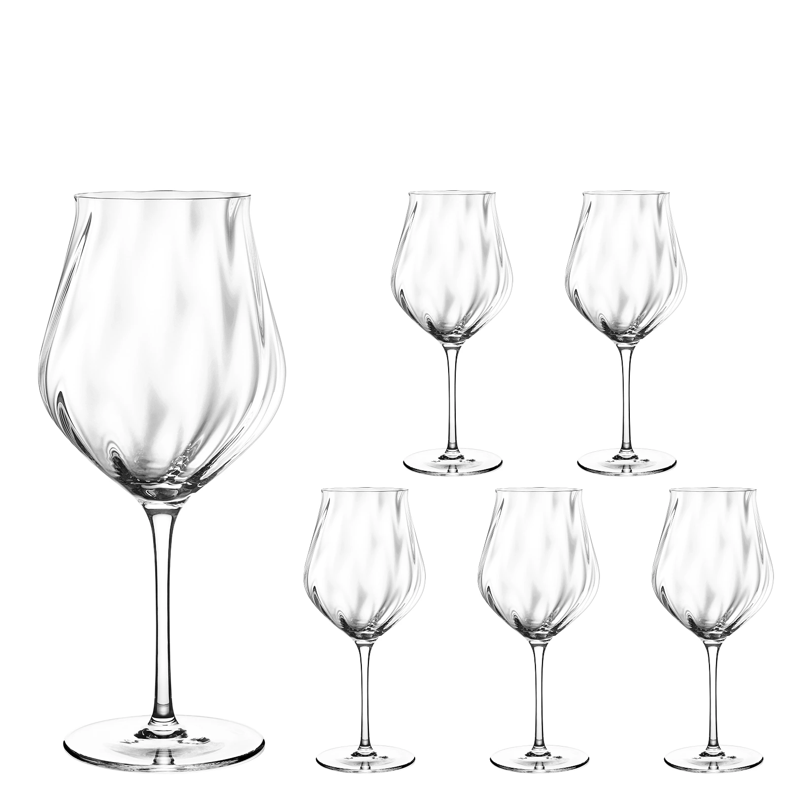 Набор из 6 бокалов для белого вина Glorious, 520 мл