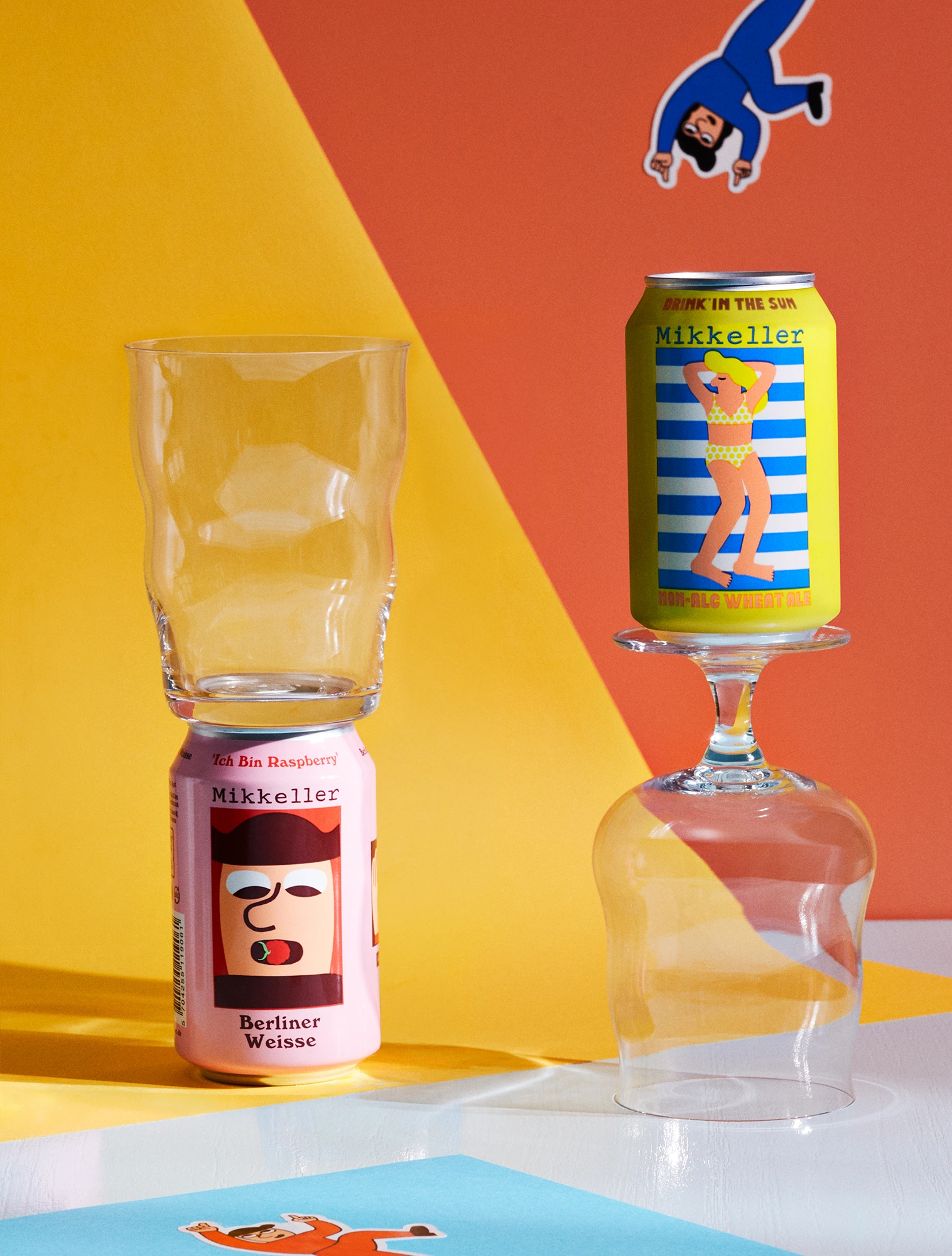 Набор из 2 бокалов для пива Mikkeller, 400 мл