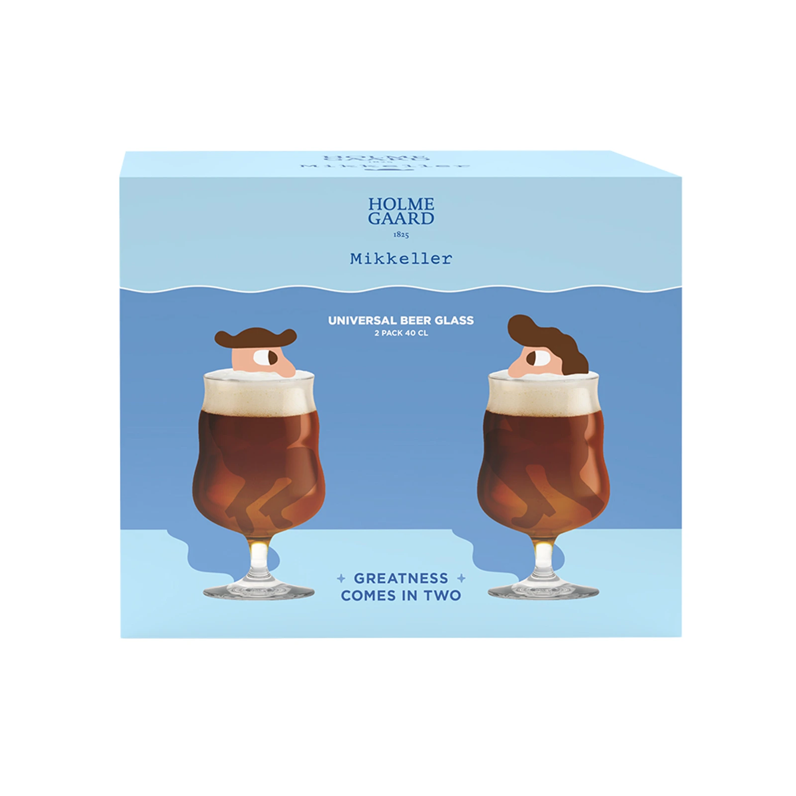 Набор из 2 бокалов для пива Mikkeller, 400 мл