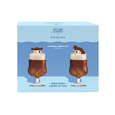 Набор из 2 бокалов для пива Mikkeller, 400 мл