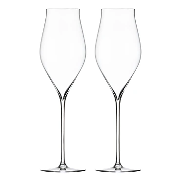 Набор из 2 бокалов для шампанского Notes, 380 мл