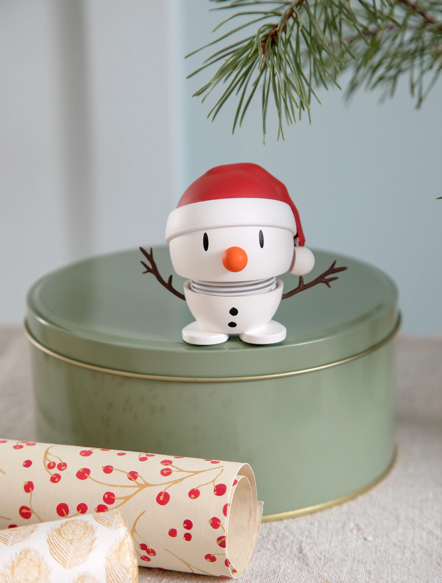 Декоративная фигурка Santa Snowman, 7 см