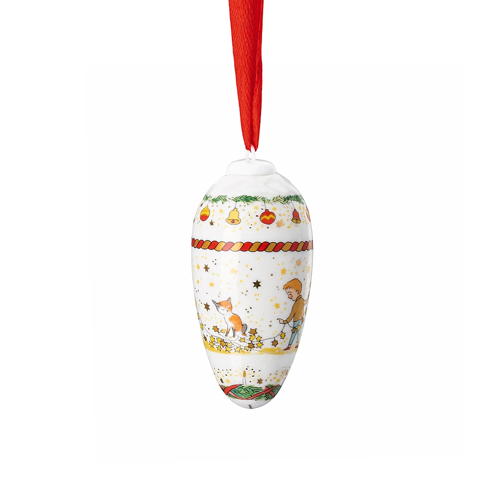 Ёлочная игрушка Collector's Items Christmas 2024, 8,5 см от Hutschenreuther