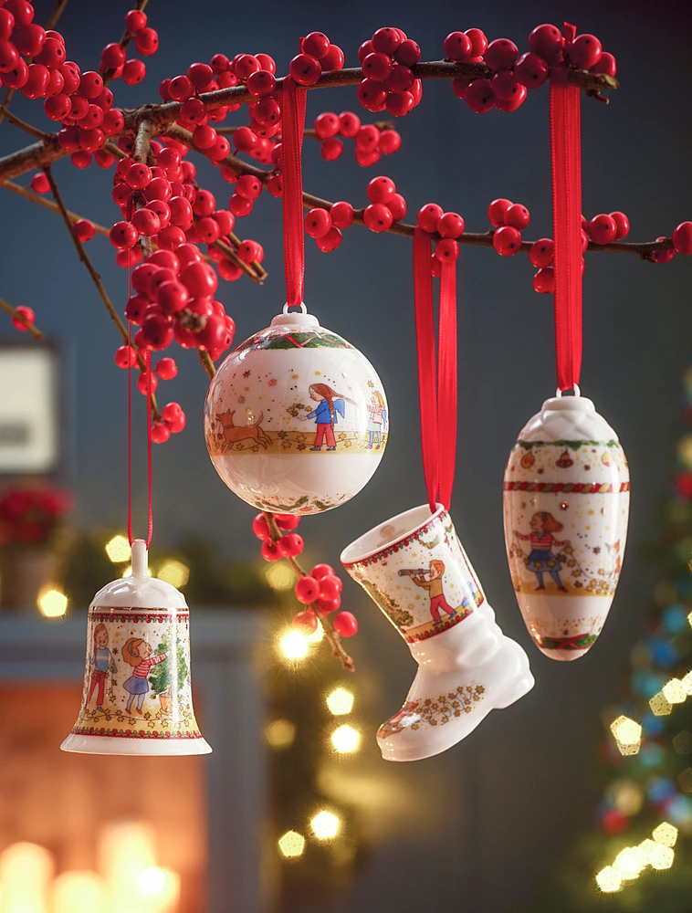 Ёлочная игрушка Collector's Items Christmas 2024, 8 см от Hutschenreuther