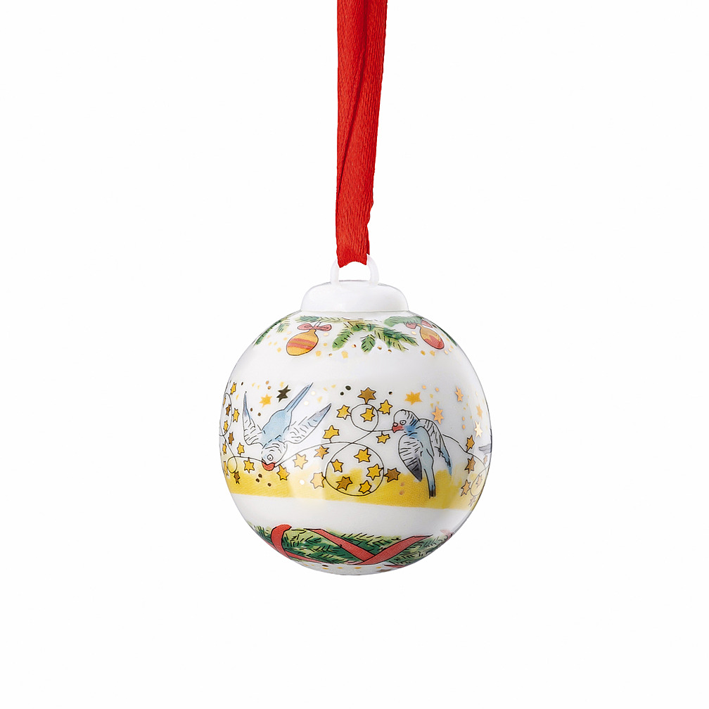 Ёлочная игрушка Collector's Items Christmas 2024, 5 см от Hutschenreuther