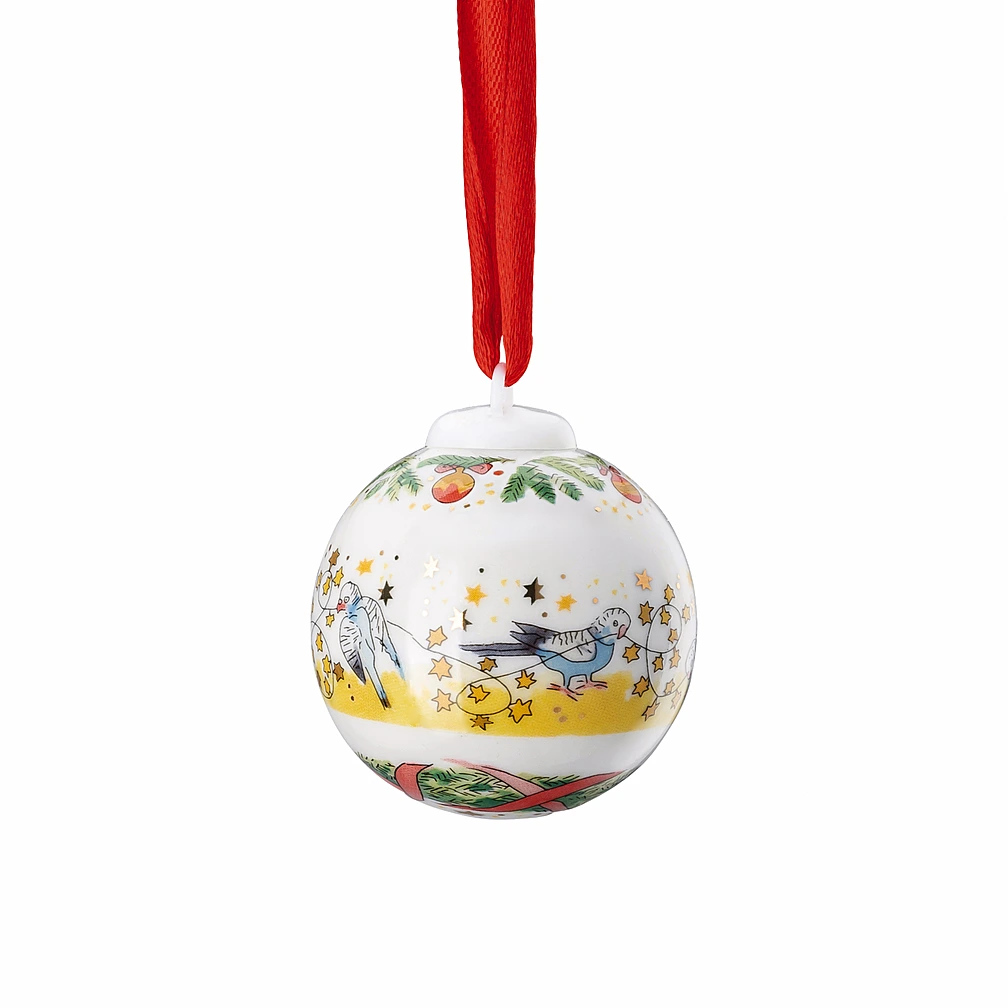 Ёлочная игрушка Collector's Items Christmas 2024, 5 см от Hutschenreuther