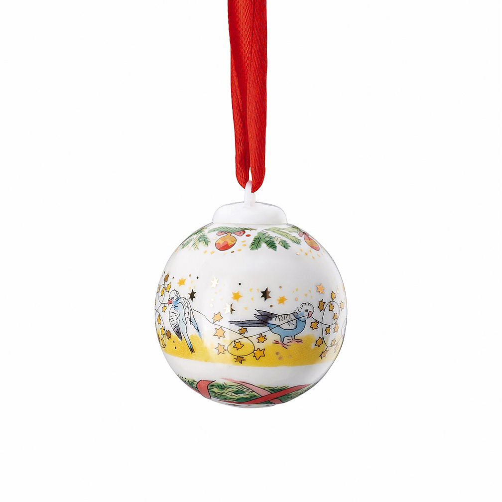 Ёлочная игрушка Collector's Items Christmas 2024, 5 см от Hutschenreuther