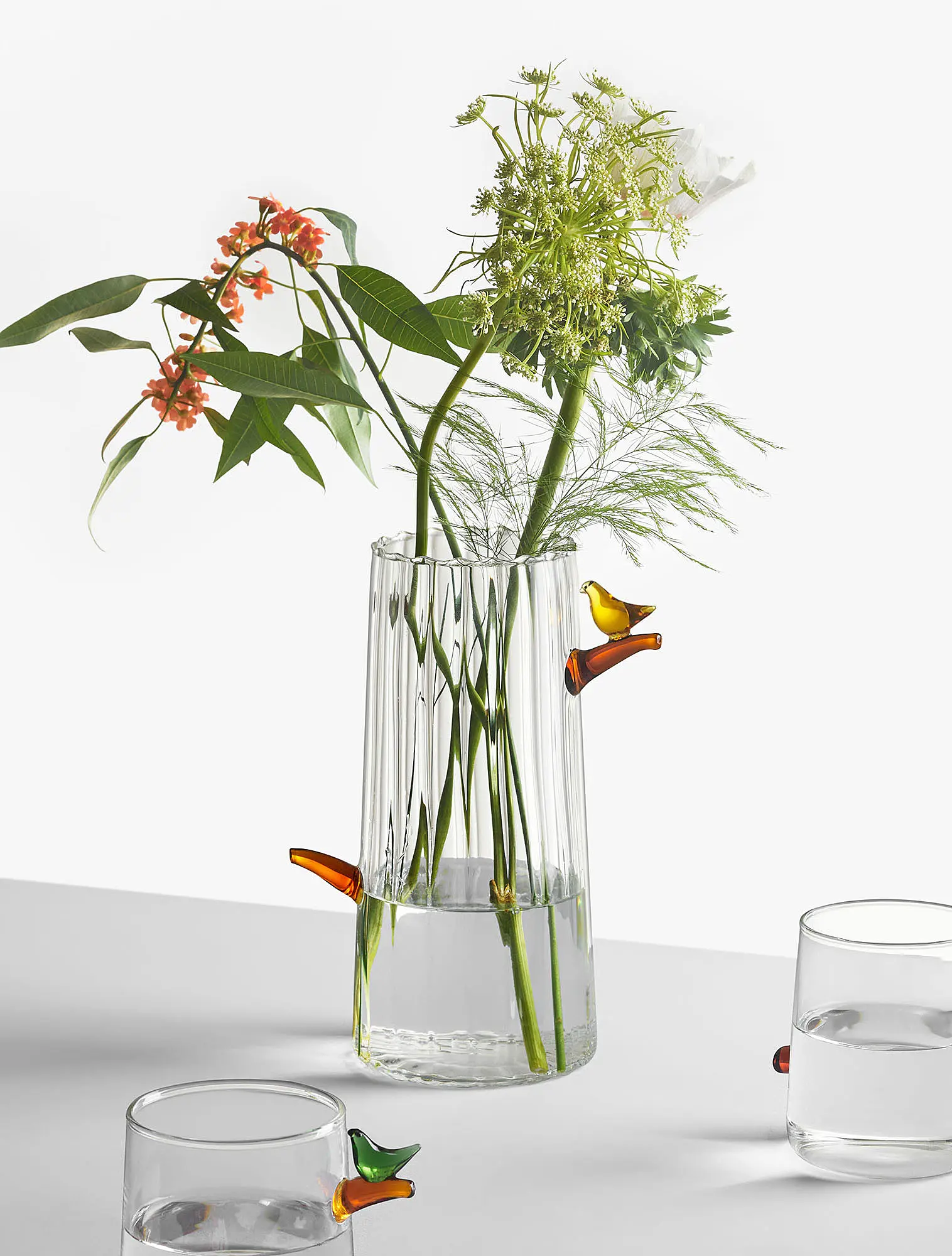 Ваза Birds, 21 см