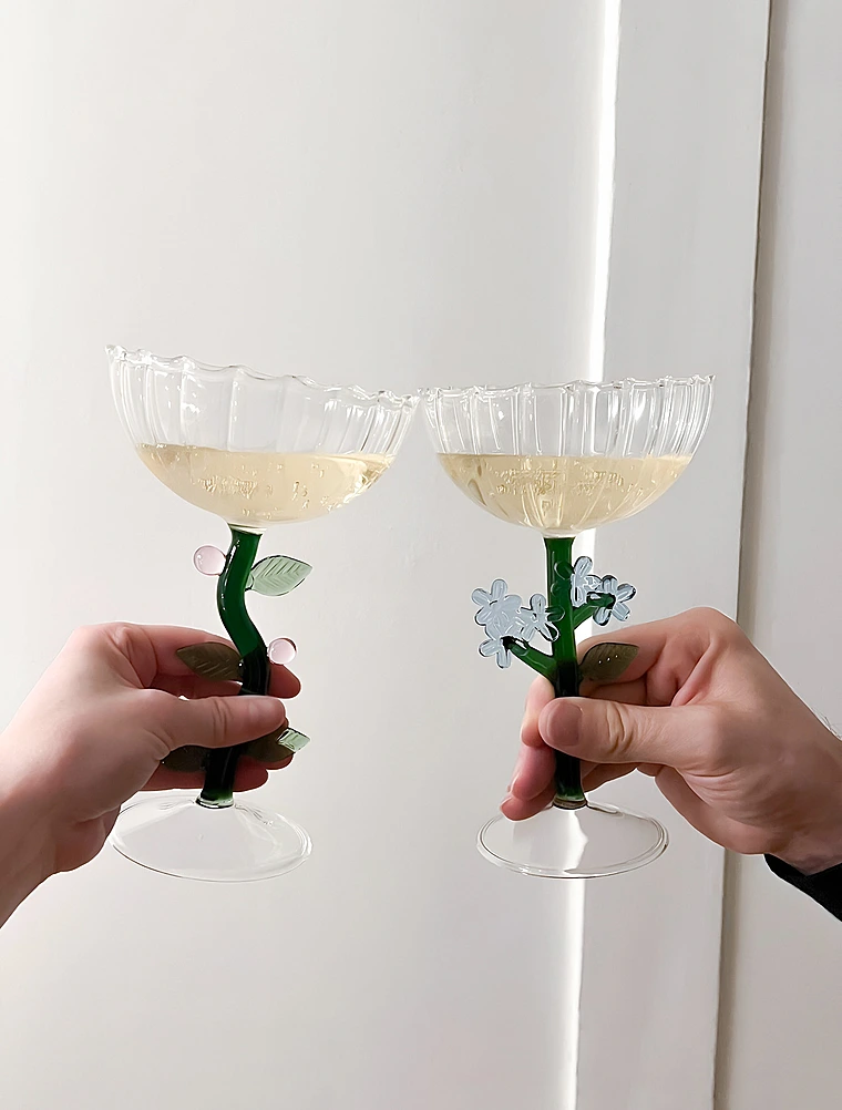 Бокал для шампанского и мартини Botanica, 280 мл от Ichendorf Milano