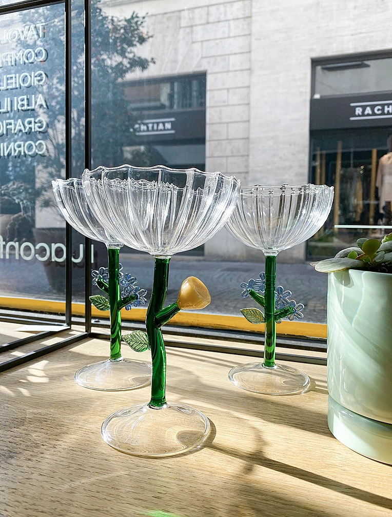 Бокал для шампанского и мартини Botanica, 280 мл от Ichendorf Milano