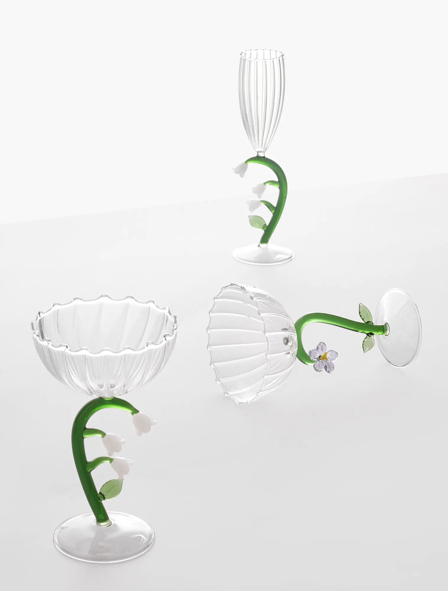 Бокал для шампанского и мартини Botanica, 280 мл