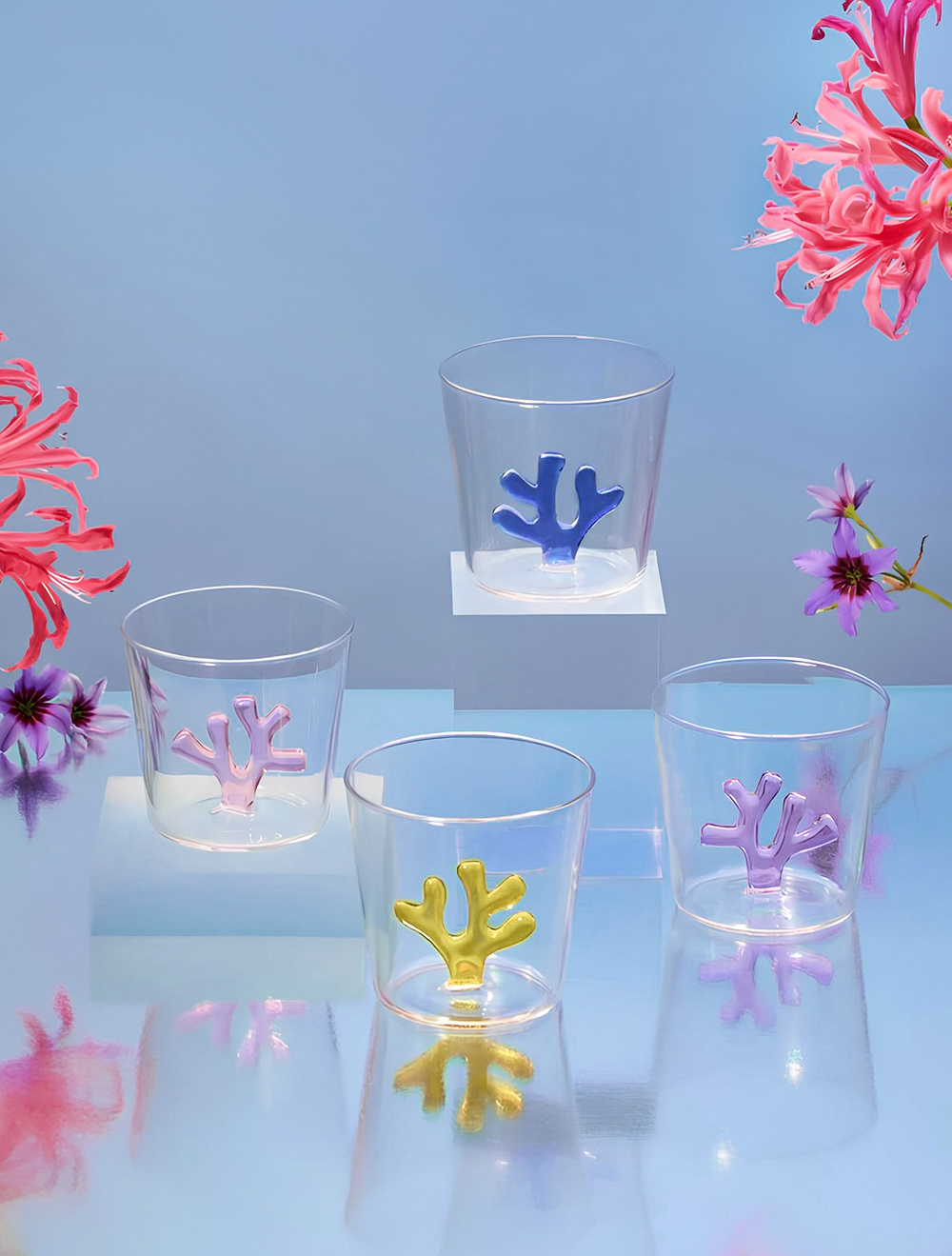 Стакан для воды Coral Reef, 350 мл от Ichendorf Milano