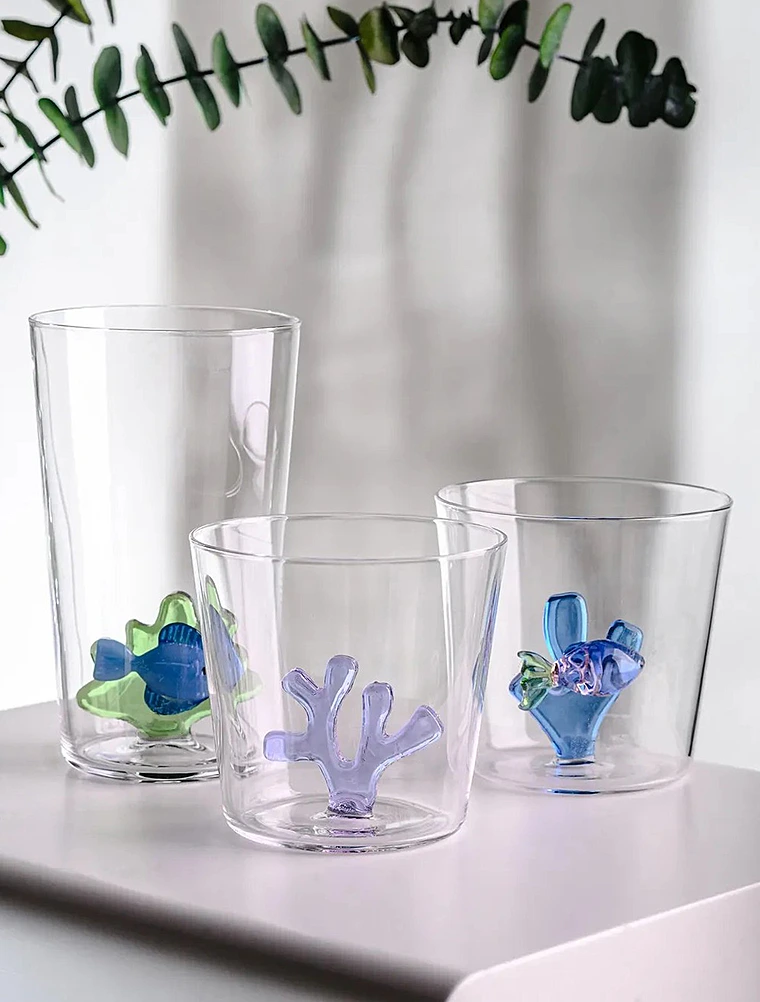 Стакан для воды Coral Reef, 350 мл от Ichendorf Milano