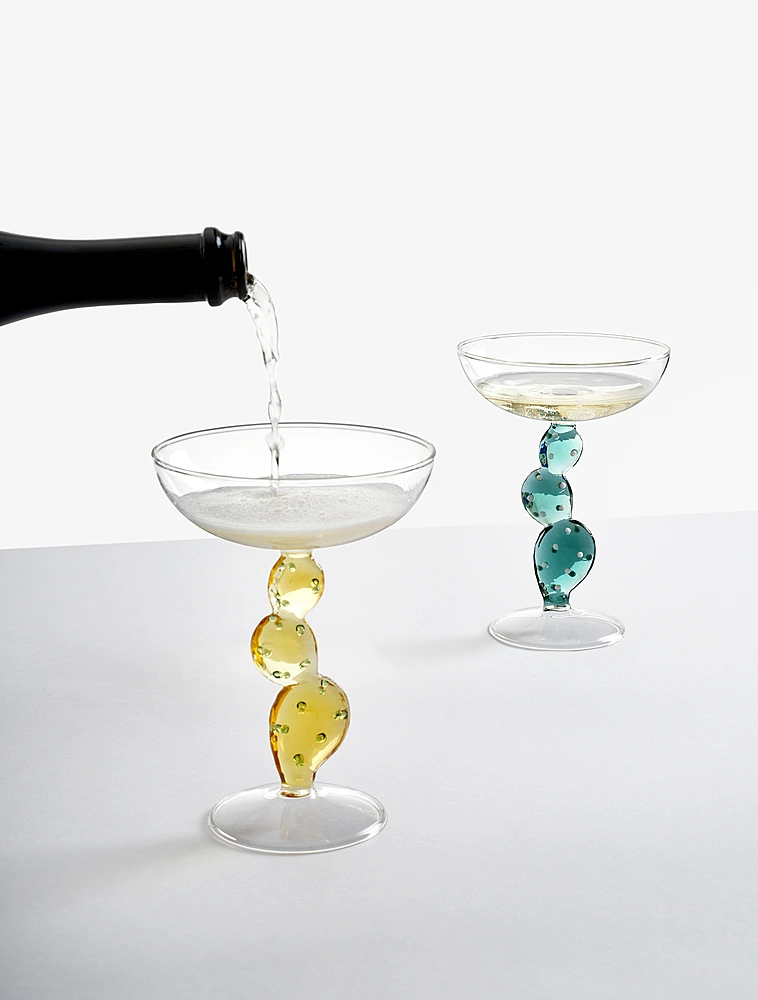 Бокал для шампанского и мартини Desert Plants, 300 мл от Ichendorf Milano