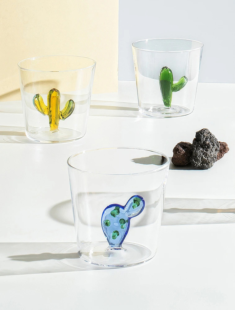Стакан для воды Desert Plants, 350 мл от Ichendorf Milano