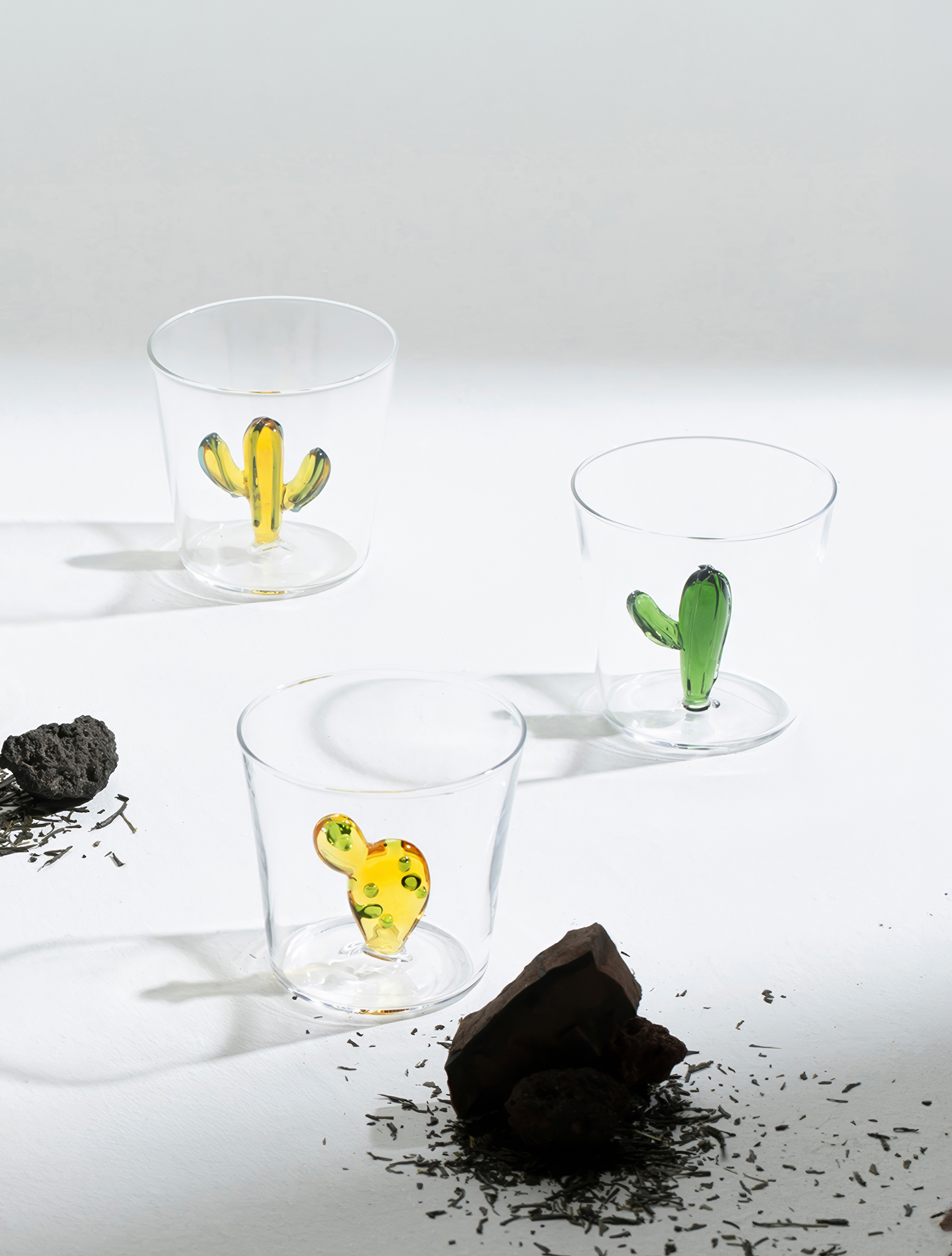 Стакан для воды Desert Plants, 350 мл от Ichendorf Milano